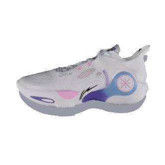 LiNing李宁 韦德裂变8  低帮 篮球鞋 男款 白蓝紫粉