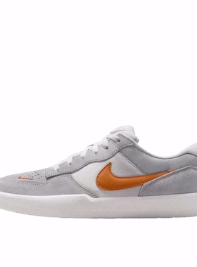 Nike SB Force 58 耐磨 低帮 生活休闲鞋 男女同款 灰色
