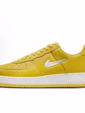 Nike Air Force 1 Retro 减震耐磨 低帮 板鞋 男女同款 黄色