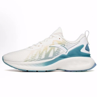 Anta安踏 创1.5 大数据 减震防滑耐磨 低帮 跑步鞋 白蓝