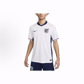 Nike 拼色Logo刺绣合身短袖足球衣 男款