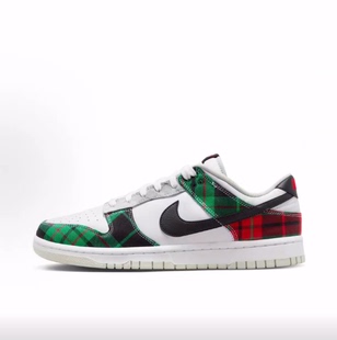 Plaid Retro 低帮 板鞋 Nike 男女同款 Dunk