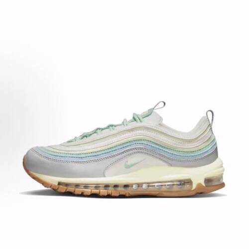 Nike Air Max 97 复古 网布皮革 低帮 休闲跑步鞋 女款