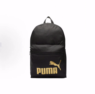 PUMA彪马 彪马 Phase 双肩包 男女同款情侣款 黑金色