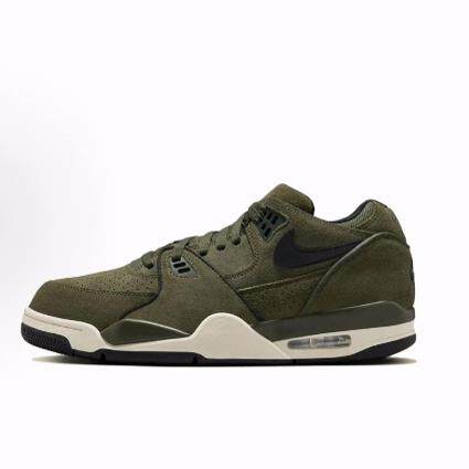 Nike Air Flight 89  防滑耐磨 低帮 复古篮球鞋 男款 绿色