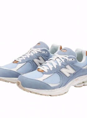 New Balance NB 2002R 低帮 休闲城市通勤跑步鞋 男女同款 蓝色