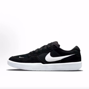 Nike SB Force 58 复古百搭 低帮 板鞋 男女同款 黑白