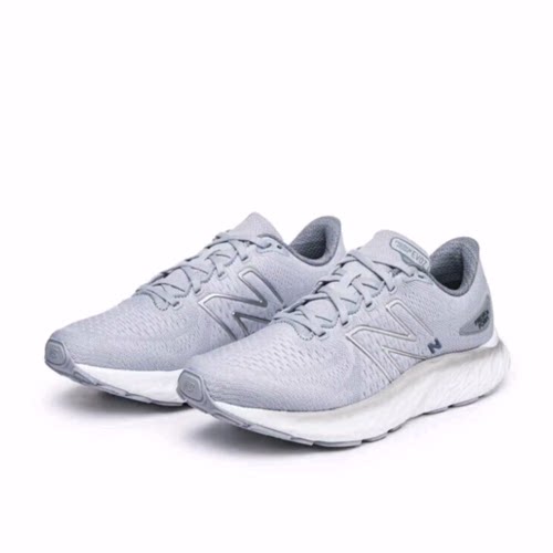 New Balance NB Fresh Foam 低帮 马拉松跑步鞋 男款 灰白