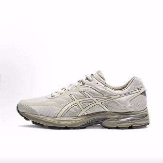 Asics Gel-Flux 4 舒适 网布 低帮 训练跑步鞋 男款 米色