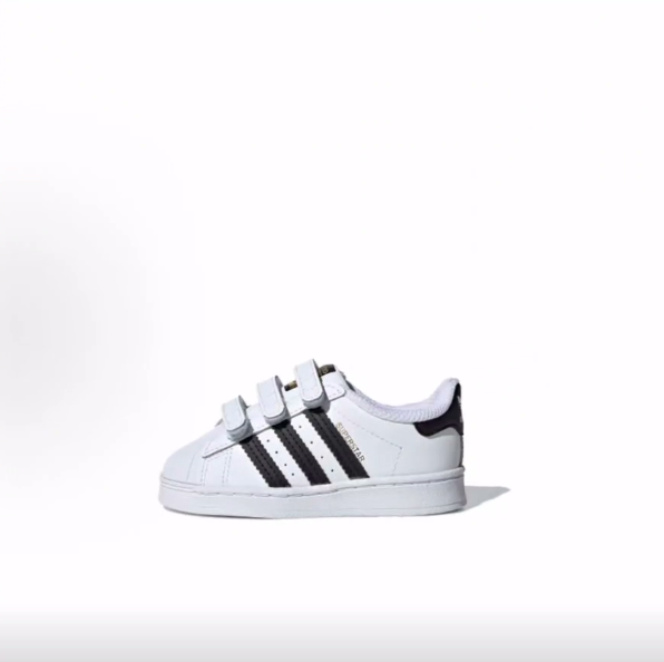 adidas originals SUPERSTAR cf i 魔术贴 低帮 板鞋  婴幼童