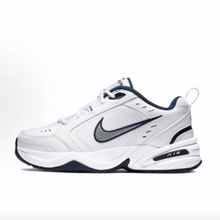 老爹鞋 白色 Nike White Monarch 低帮 Navy Air