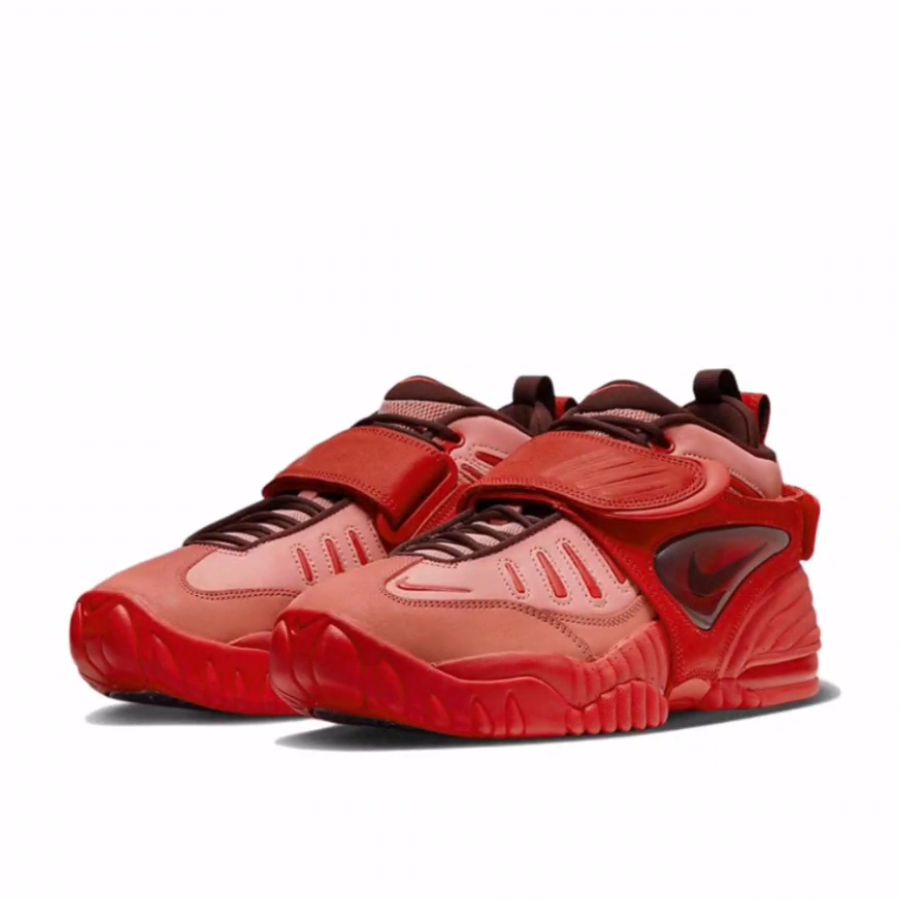 Nike Air Adjust Force sp 中帮 复古篮球鞋 男女同款 橙色