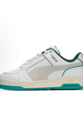 PUMA Slipstream Retro Sum 休闲低帮 板鞋 男女同款 白灰蓝