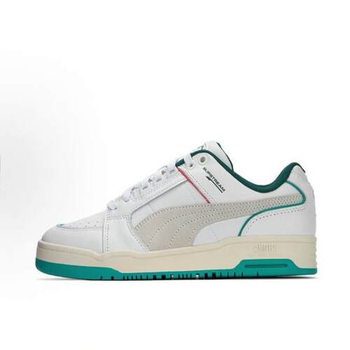 PUMA Slipstream Retro Sum 休闲低帮 板鞋 男女同款 白灰蓝