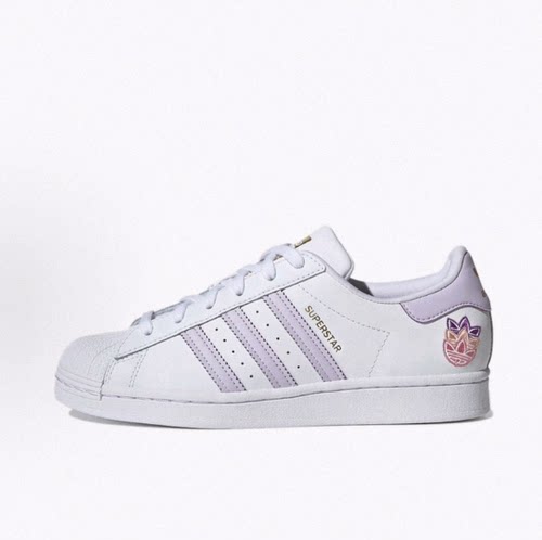 adidas originals SUPERSTAR 皮革 低帮 板鞋 女款