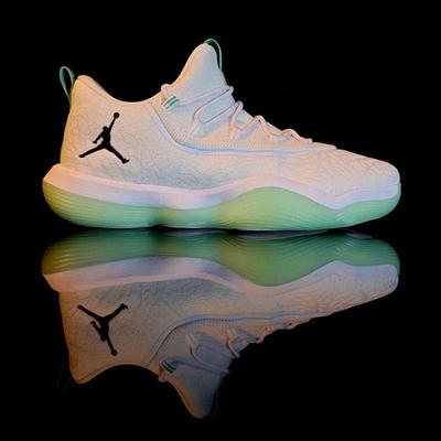 Nike/耐克Jordan Super.Fly 1 Low 运动篮球鞋男款白绿AJ2664-117