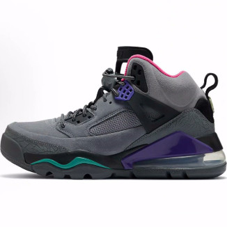 Jordan Spizike 270 boot 减震耐磨 中帮 复古篮球鞋 男款 烟灰