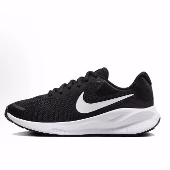 Nike REVOLUTION 7 Running 减震耐磨 低帮 休闲跑步鞋 女款 黑色