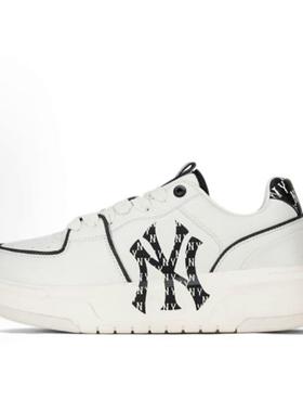 MLB Chunky Liner 覆古老花 运动 低帮 板鞋 男女同款