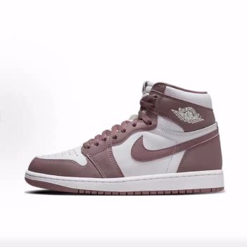 Jordan Air Jordan 1 高帮 复古篮球鞋 男女同款 紫色
