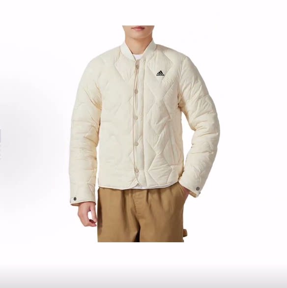 adidas 运动生活 轻薄羽绒服 男女同款