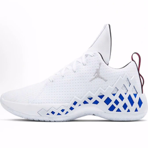 Jordan Jumpman Diamond 减震耐磨透气 低帮篮球鞋 男女同款 白色