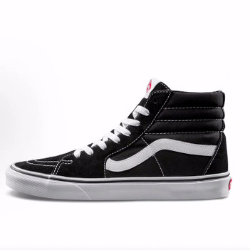 Vans SK8 经典款 高帮 板鞋 男女同款 黑白