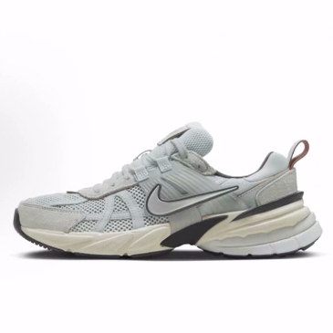 Nike V2K Run 舒适百搭减震 低帮 休闲城市通勤跑步鞋 女款 灰褐