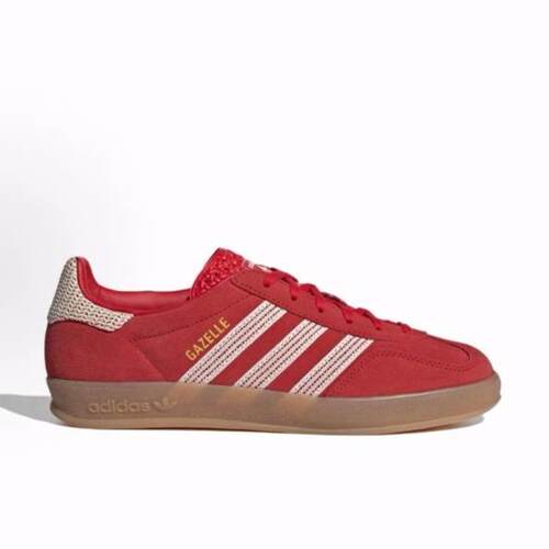 adidas originals GAZELLE INDOOR 舒适 防滑耐磨 低帮 板鞋 女款