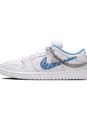 Nike Dunk SB Dunk Low  低帮 板鞋 男女同款 白蓝色