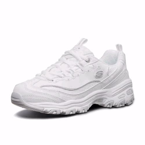 Skechers斯凯奇 D'LITES 1.0 增高 老爹鞋 女款 乳白色 - 封面