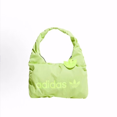 adidas 三叶草 Logo印花 聚酯纤维 云朵包手提包 常规 女款