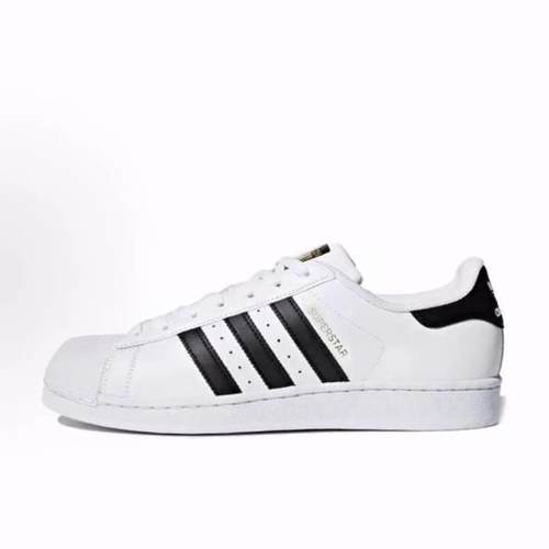 adidas originals SUPERSTAR 皮革 中性 轻便 低帮 板鞋 男女同款