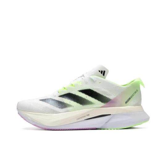 adidas Adizero Boston 12 休闲舒适 网布 低帮跑步鞋 男款