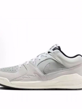 Jordan Stadium 90 舒适百搭低帮 生活休闲鞋 男女同款 浅灰色