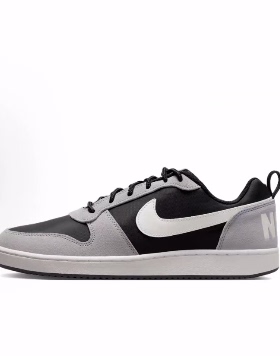 Nike Court Borough Low Prem 耐磨 低帮 板鞋 男款 黑灰