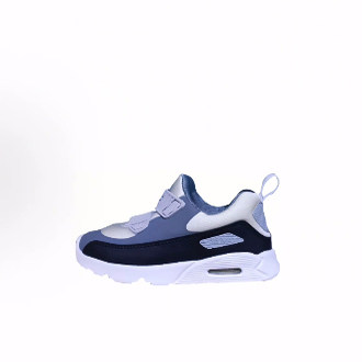 Nike Air Max Tiny 90  防踢耐磨 低帮 学步鞋 灰色 婴幼童