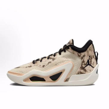 Jordan Tatum 1 PF 塔图姆一代 圆头系带 耐磨低帮 篮球鞋男款 棕