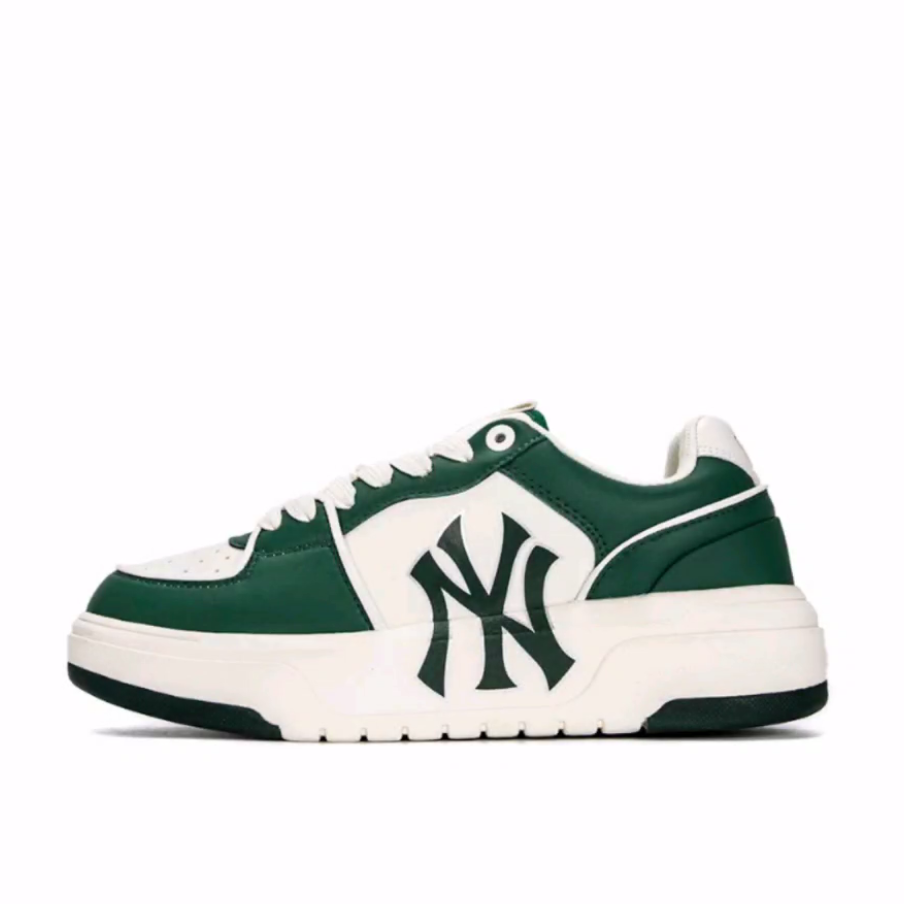 MLB Chunky Liner Basic 纽约洋基队 低帮 板鞋 男女同款 绿色,运动鞋new,板鞋,淘宝优惠券,粉丝福利购,淘宝优惠卷