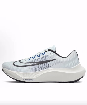 Nike Zoom Fly 5  低帮 训练长跑跑步鞋 男款 白黑色