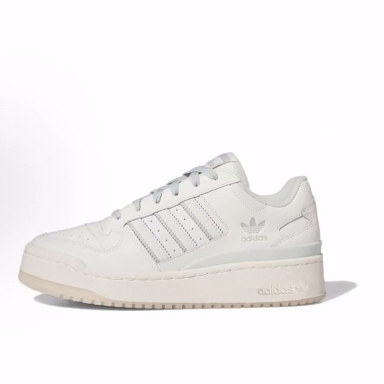 adidas originals FORUM BOLD STRIPES 低帮 板鞋 女款 白蓝