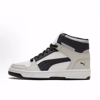 PUMA彪马 Rebound Layup 耐磨高帮 篮球鞋 男女同款 黑白灰