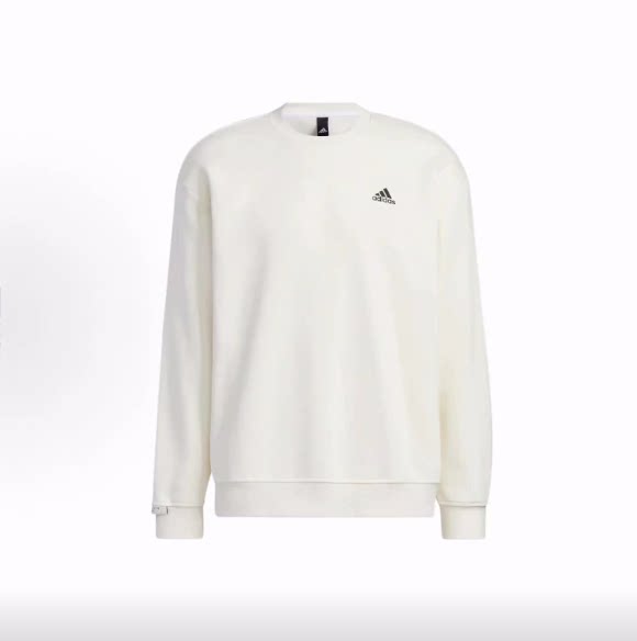 adidas LABEL 加绒套头长袖卫衣 男女同款