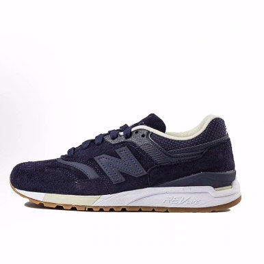 New Balance NB 997 舒适简约休闲低帮 休闲跑步鞋 女款 藏青色