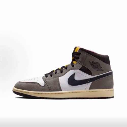 Jordan Air Jordan 1 Mid S 中帮 复古篮球鞋 男款