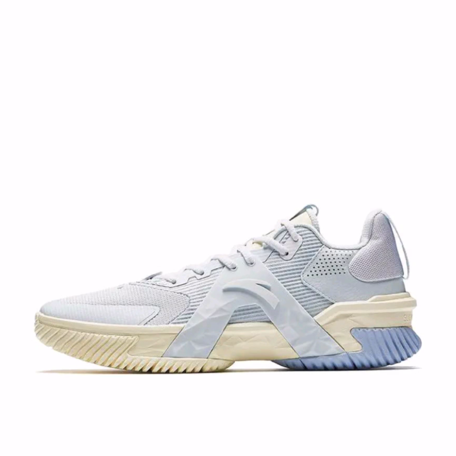 Anta安踏 空域5 大理石 低帮 水泥克星 篮球鞋 男款 蓝灰色