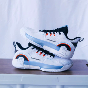 361° AG 凌空 1.5 舒适百搭 中帮 篮球鞋 男款 白黑色