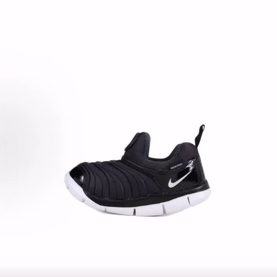 Nike Dynamo Free Black  低帮 学步鞋 婴幼童