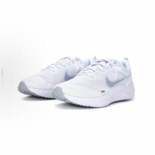 Nike Downshifter 12低帮 休闲跑步鞋 男款 白色DD9293-100