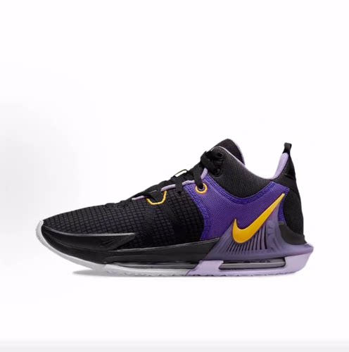 Nike Witness 7 LeBron Lakers  低帮 篮球鞋 男款